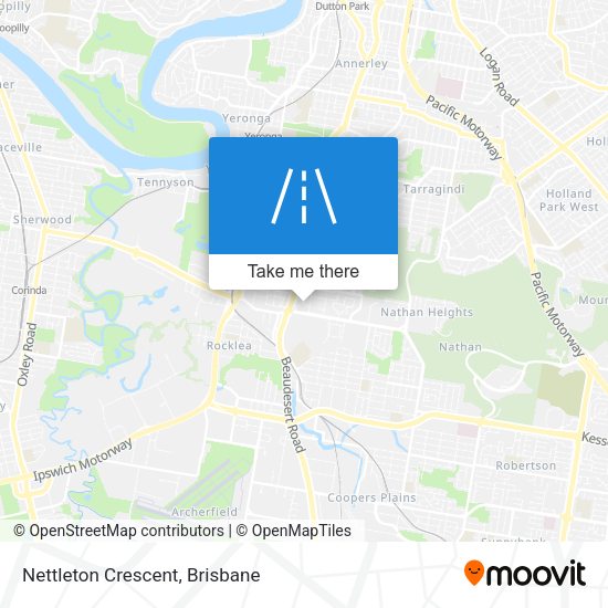 Nettleton Crescent map