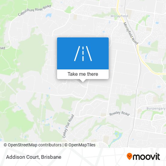 Addison Court map