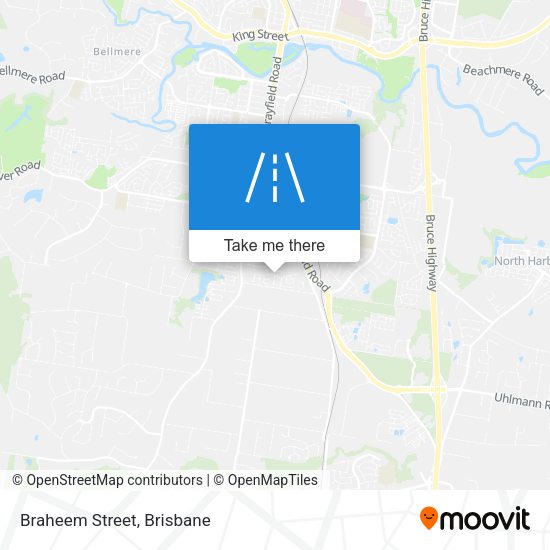 Braheem Street map