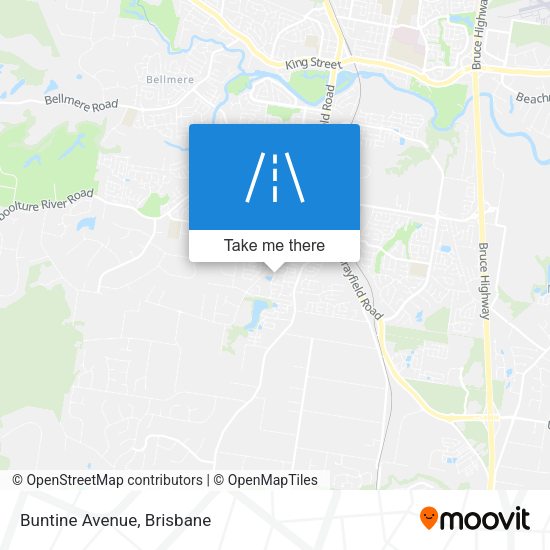 Buntine Avenue map