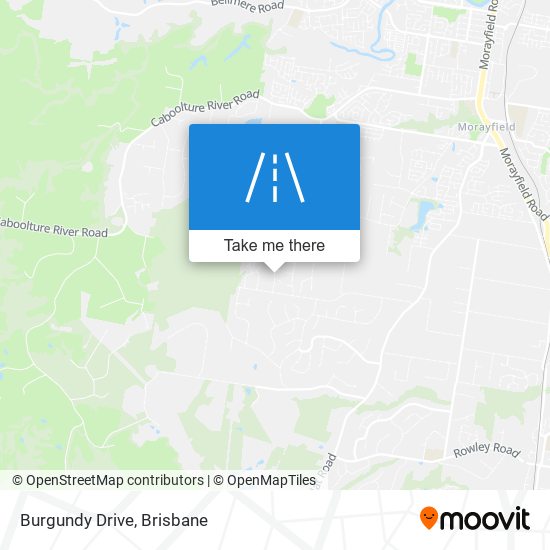 Burgundy Drive map