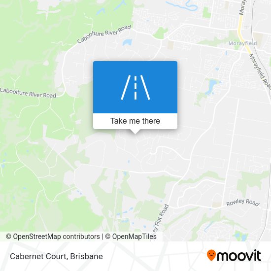Cabernet Court map
