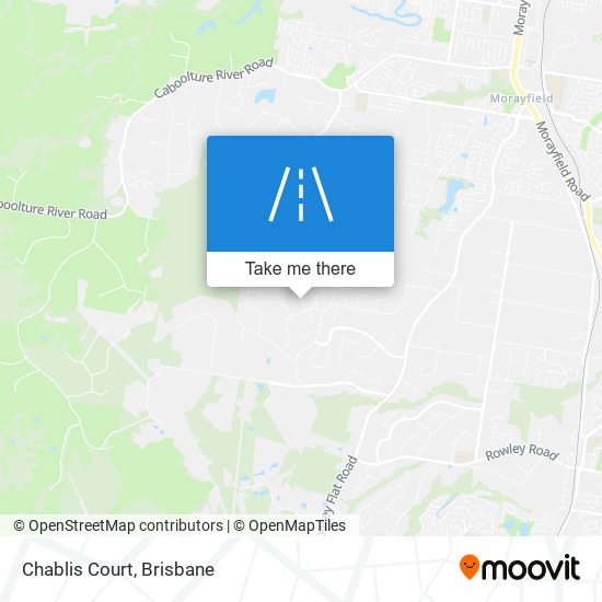 Chablis Court map