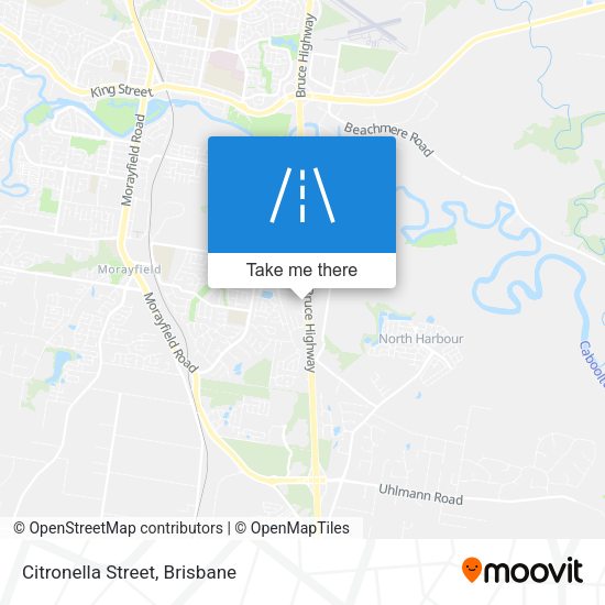 Citronella Street map