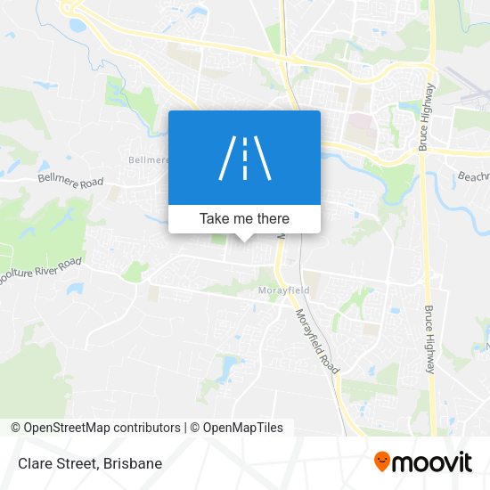 Clare Street map