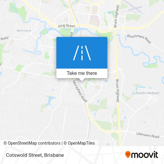 Cotswold Street map
