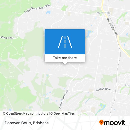 Donovan Court map