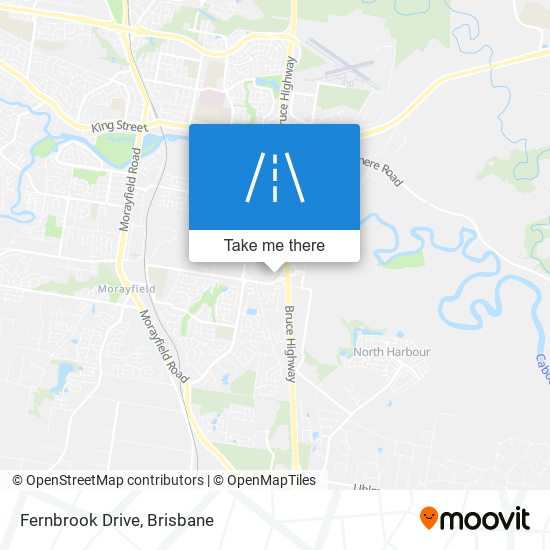 Fernbrook Drive map