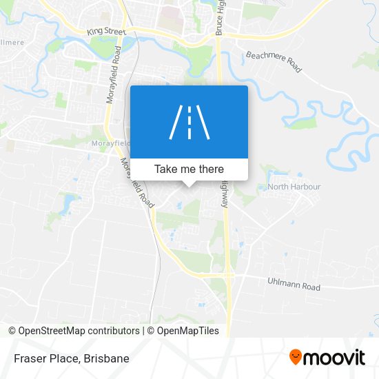 Fraser Place map