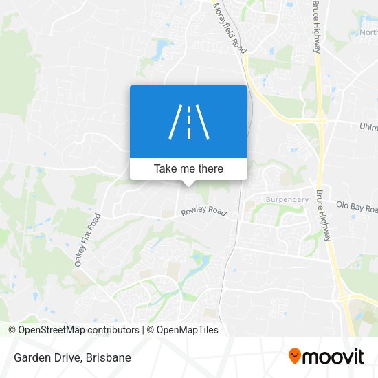 Garden Drive map