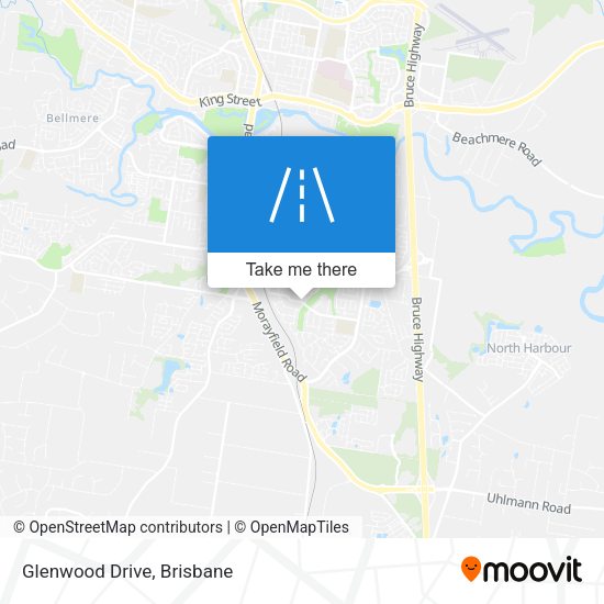 Glenwood Drive map