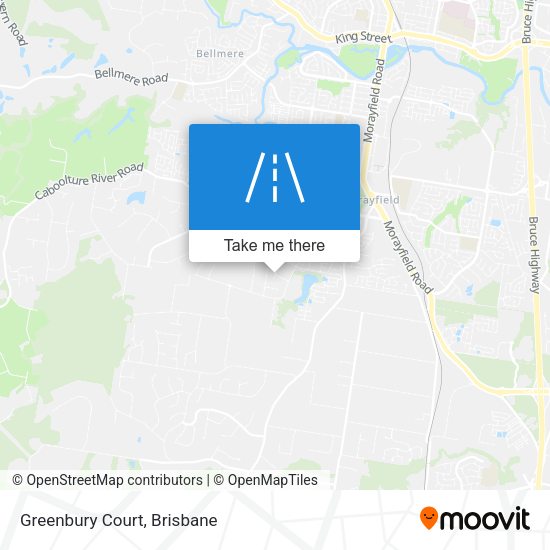 Greenbury Court map