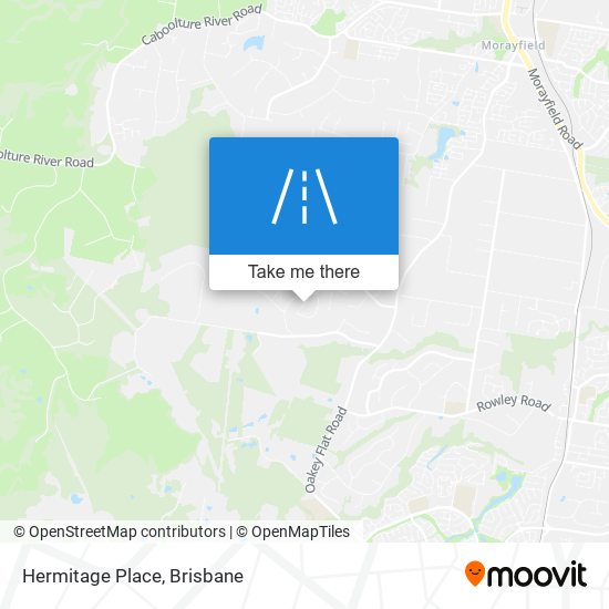 Hermitage Place map