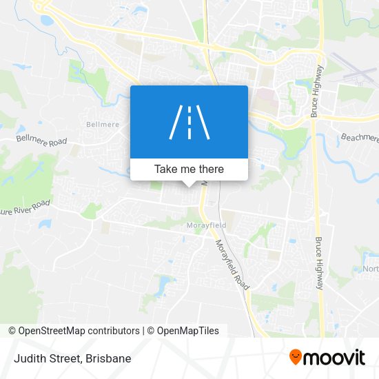Judith Street map