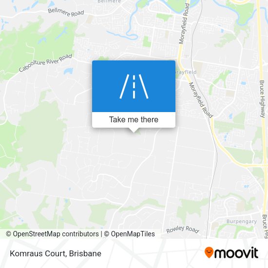 Komraus Court map