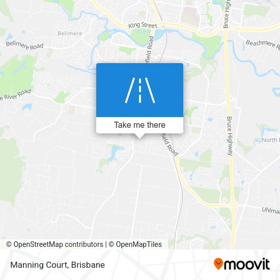 Manning Court map