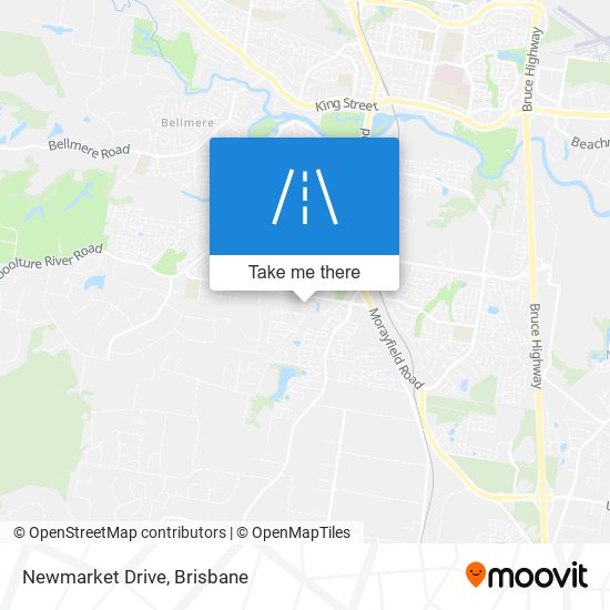 Newmarket Drive map