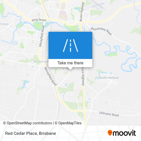 Red Cedar Place map