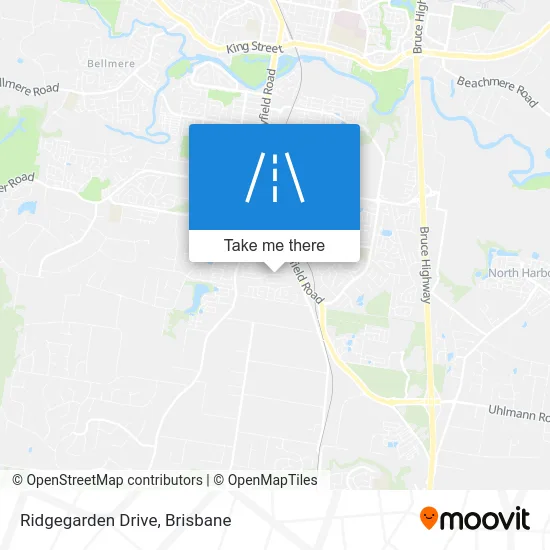 Mapa Ridgegarden Drive