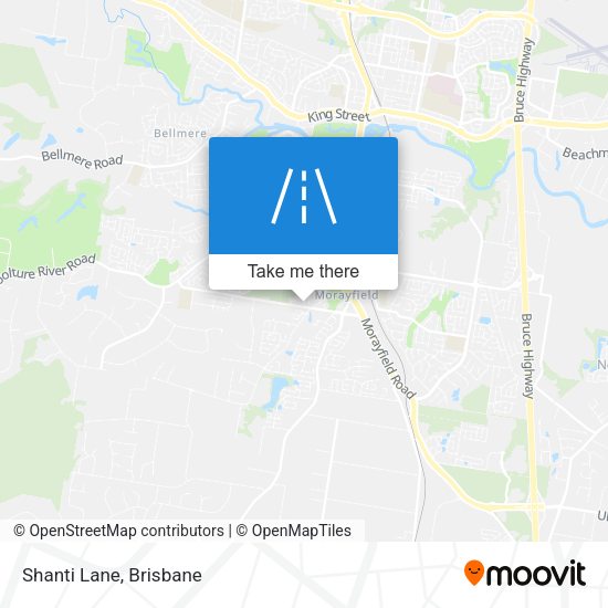 Shanti Lane map
