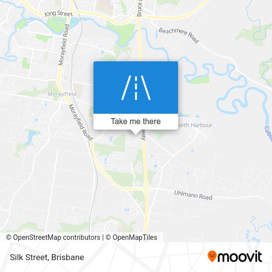 Silk Street map