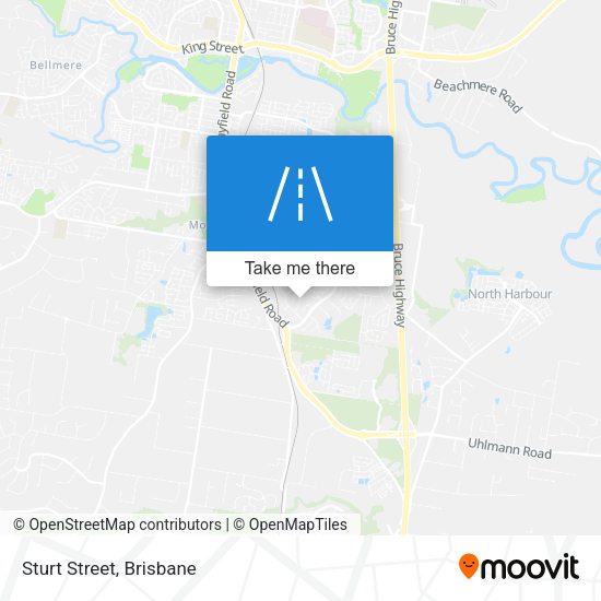 Sturt Street map