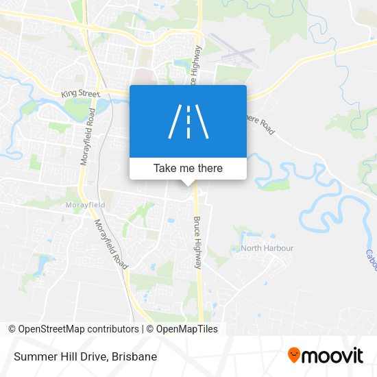 Summer Hill Drive map