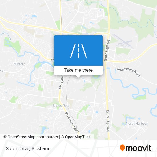 Sutor Drive map