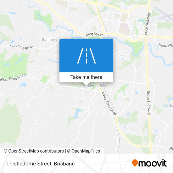 Thistledome Street map