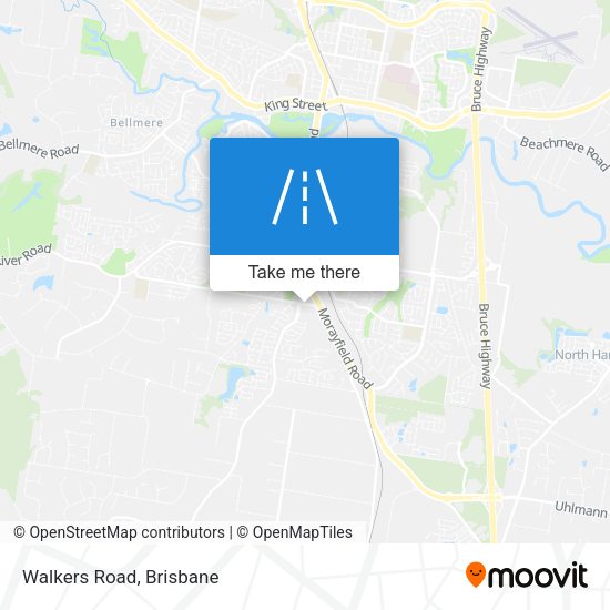 Walkers Road map