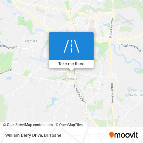 William Berry Drive map