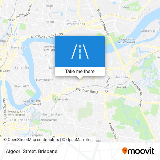 Algoori Street map