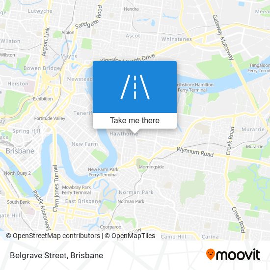 Belgrave Street map