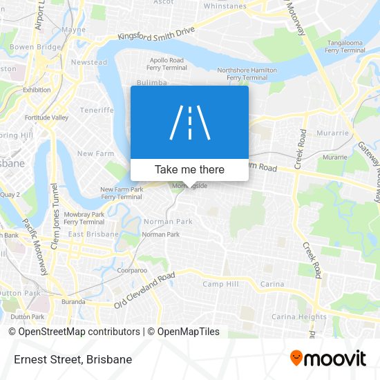 Ernest Street map