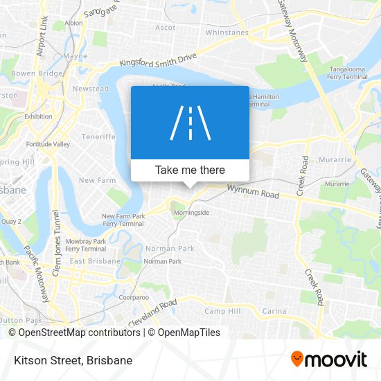 Kitson Street map