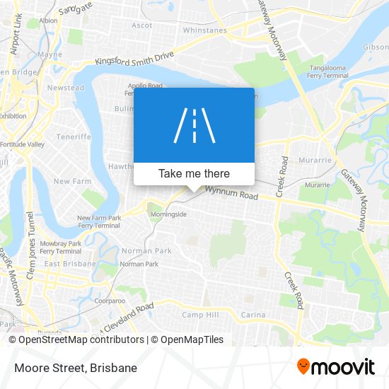 Moore Street map