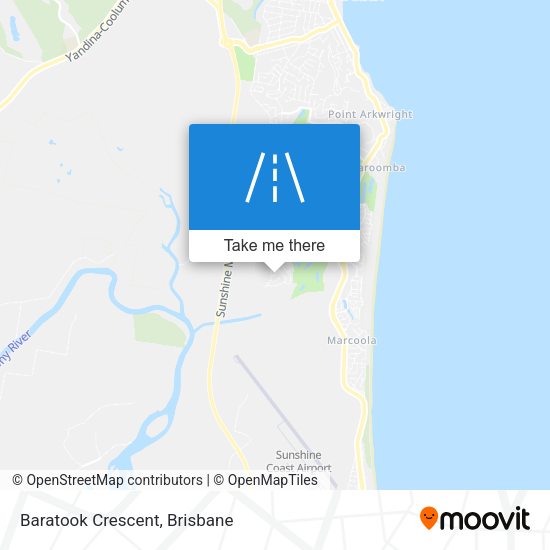 Baratook Crescent map