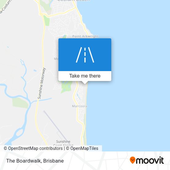 The Boardwalk map