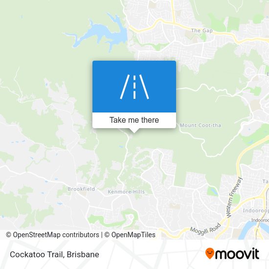 Cockatoo Trail map