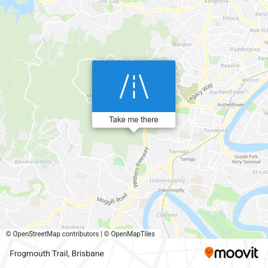 Frogmouth Trail map