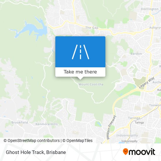 Ghost Hole Track map