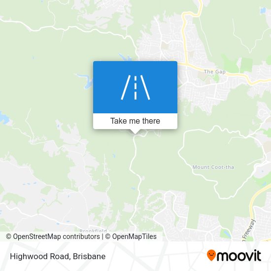 Highwood Road map