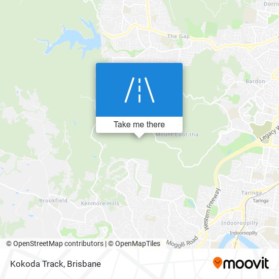 Kokoda Track map