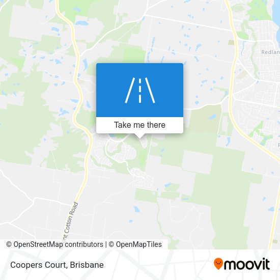 Coopers Court map