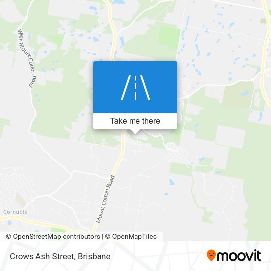 Crows Ash Street map