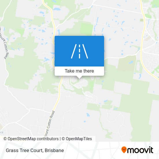 Grass Tree Court map