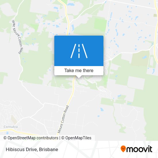 Hibiscus Drive map
