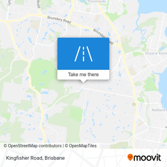 Kingfisher Road map