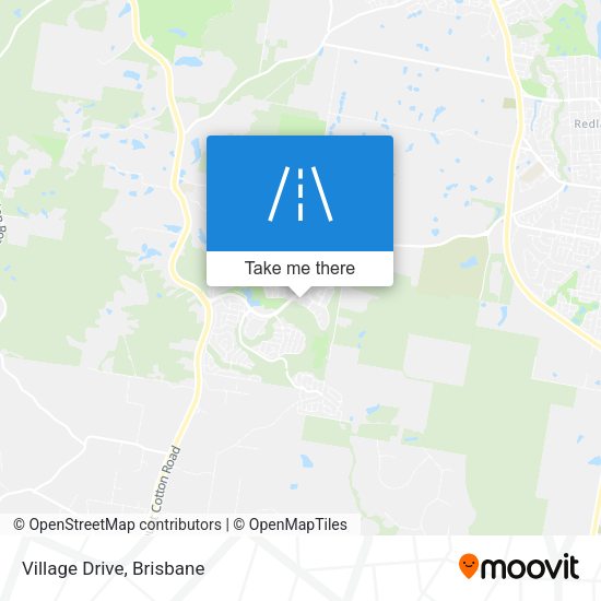 Village Drive map