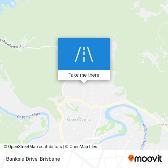 Banksia Drive map